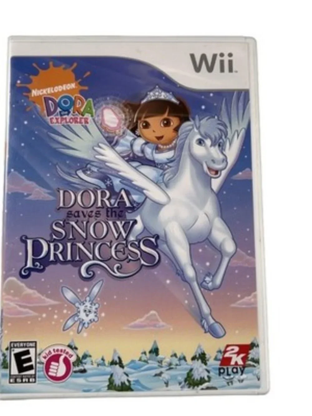 Dora Saves the Snow Princess Wii Complete in Box CIB TESTED
